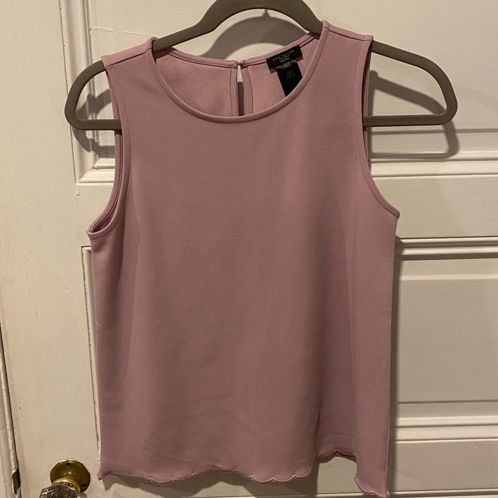 Lilac work shirt. Anne Taylor XS/P. Barely been used!